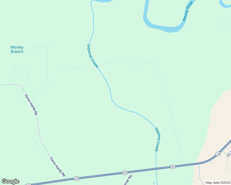 map of restaurants, bars, coffee shops, grocery stores, and more near 5360 Highway 55 West in Kinston