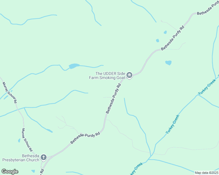 map of restaurants, bars, coffee shops, grocery stores, and more near 3482 Bethesda-Purdy Road in Selmer