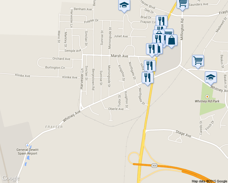 map of restaurants, bars, coffee shops, grocery stores, and more near 798 Whitney Avenue in Memphis