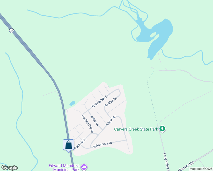 map of restaurants, bars, coffee shops, grocery stores, and more near 3322 Donnett Court in Spring Lake