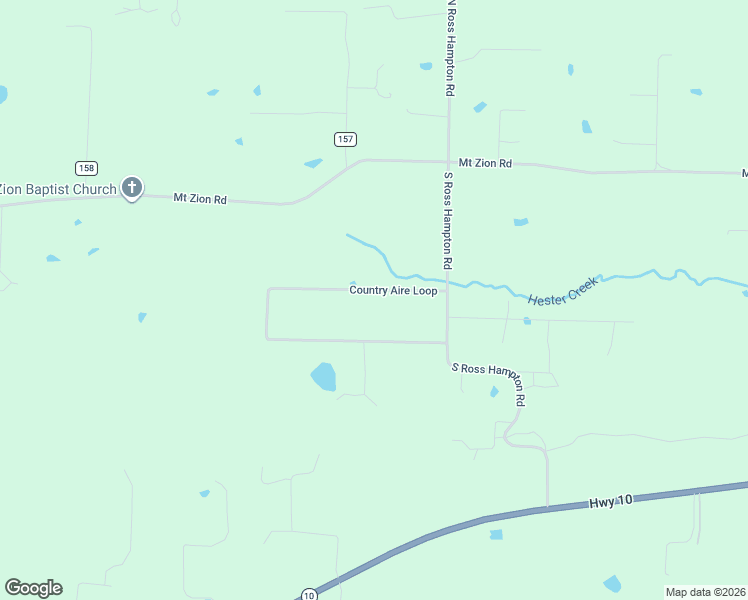 map of restaurants, bars, coffee shops, grocery stores, and more near 5105 Country Aire Loop in Hackett