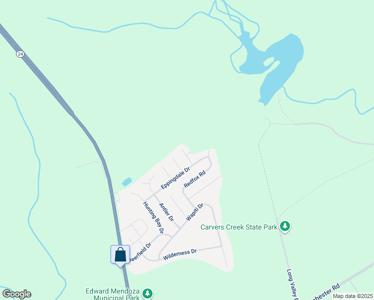 map of restaurants, bars, coffee shops, grocery stores, and more near 3324 Donnett Lane in Spring Lake