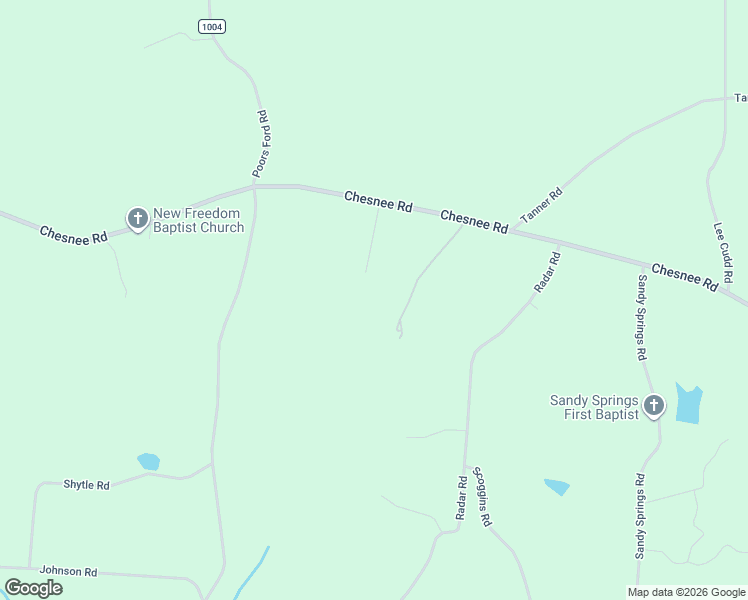 map of restaurants, bars, coffee shops, grocery stores, and more near 176 Robinson Acres Cove Lane in Rutherfordton