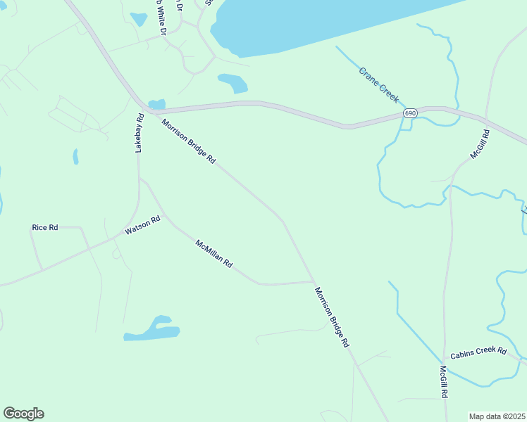 map of restaurants, bars, coffee shops, grocery stores, and more near 384 Morrison Bridge Road in Vass