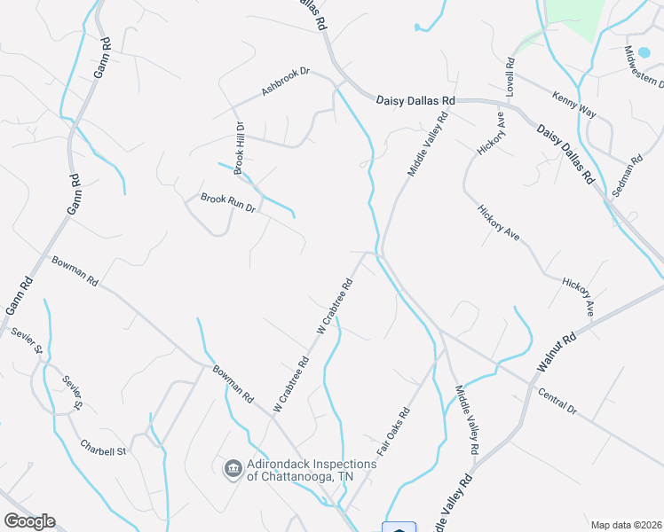 map of restaurants, bars, coffee shops, grocery stores, and more near 8519 West Crabtree Road in Soddy-Daisy