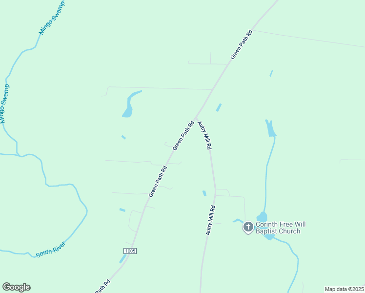 map of restaurants, bars, coffee shops, grocery stores, and more near 1912-1920 Green Path Road in Dunn