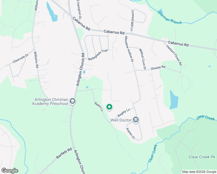 map of restaurants, bars, coffee shops, grocery stores, and more near in Mint Hill