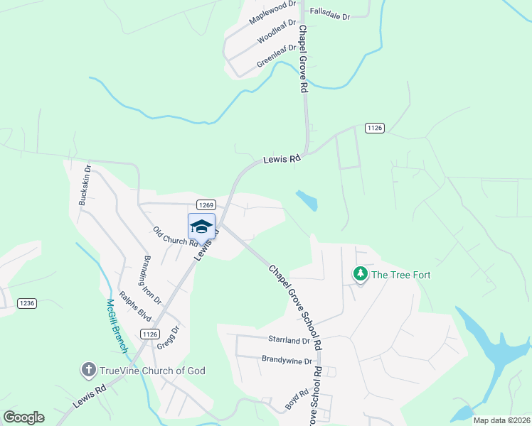 map of restaurants, bars, coffee shops, grocery stores, and more near 3600 Chapelwood Drive in Gastonia