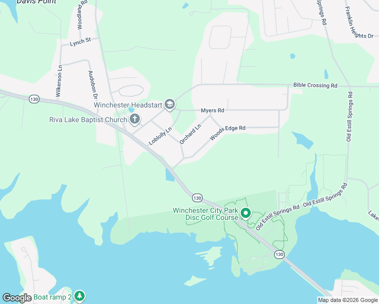map of restaurants, bars, coffee shops, grocery stores, and more near 93 Woods Edge Road in Winchester