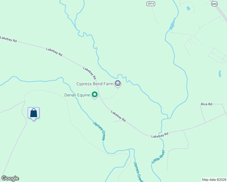 map of restaurants, bars, coffee shops, grocery stores, and more near 1000 Lakebay Road in Vass