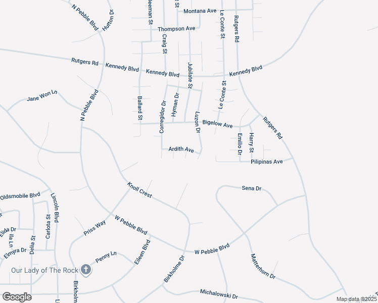 map of restaurants, bars, coffee shops, grocery stores, and more near Wilton Place in California City