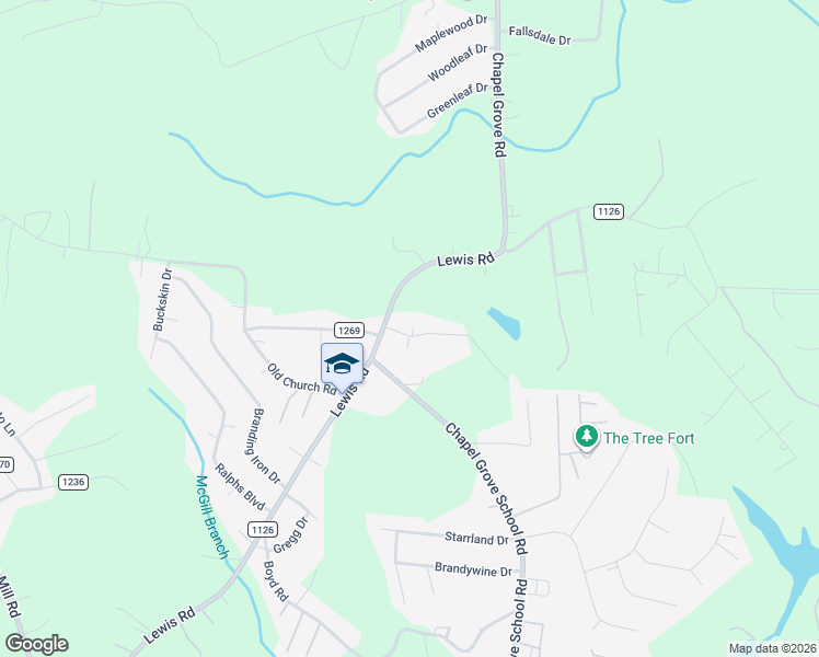 map of restaurants, bars, coffee shops, grocery stores, and more near 3640 Chapelwood Drive in Gastonia