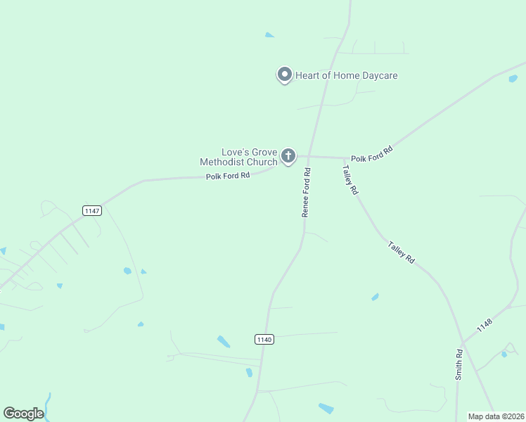 map of restaurants, bars, coffee shops, grocery stores, and more near 4296 Polk Ford Road in Stanfield