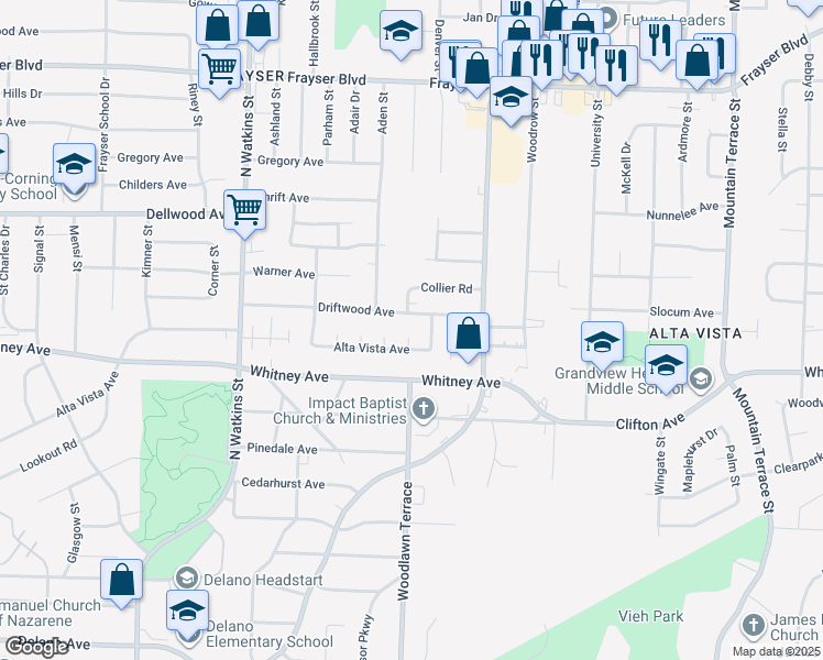 map of restaurants, bars, coffee shops, grocery stores, and more near 3068 Selinda Cove in Memphis