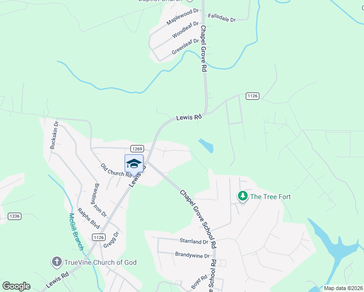 map of restaurants, bars, coffee shops, grocery stores, and more near 3600 Chapelwood Drive in Gastonia