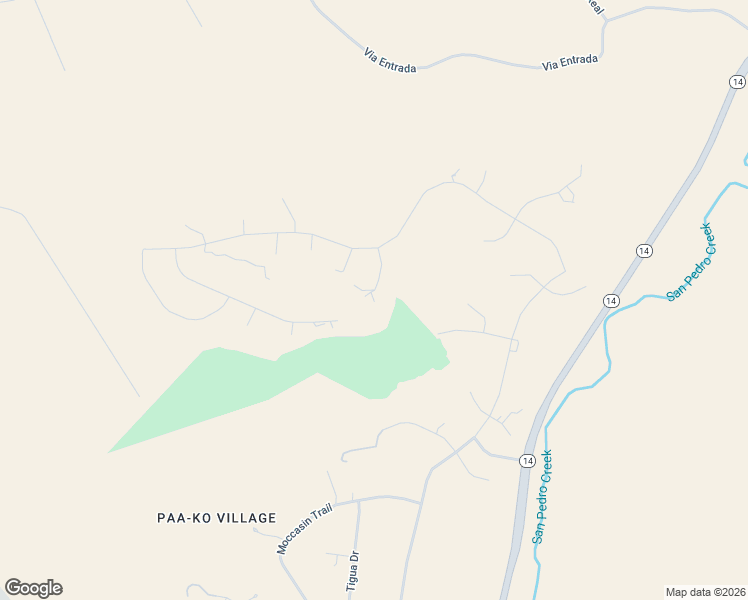 map of restaurants, bars, coffee shops, grocery stores, and more near 22 Hogan Court in Sandia Park