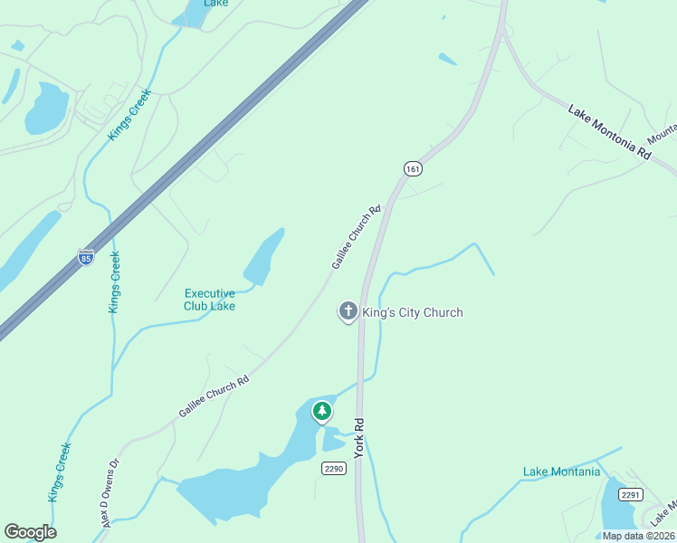 map of restaurants, bars, coffee shops, grocery stores, and more near 123 State Road 2289 in Kings Mountain