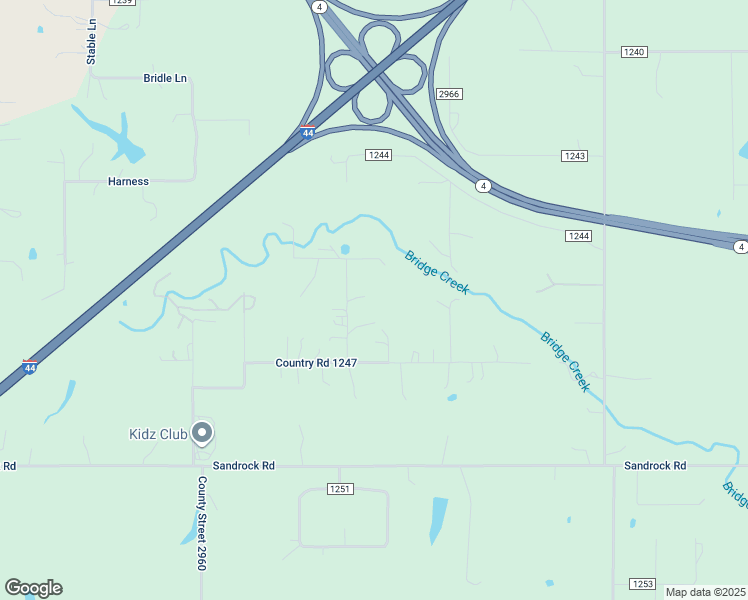 map of restaurants, bars, coffee shops, grocery stores, and more near 1259 County Street 2964 in Blanchard