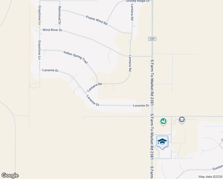 map of restaurants, bars, coffee shops, grocery stores, and more near 551 Lantana in Amarillo