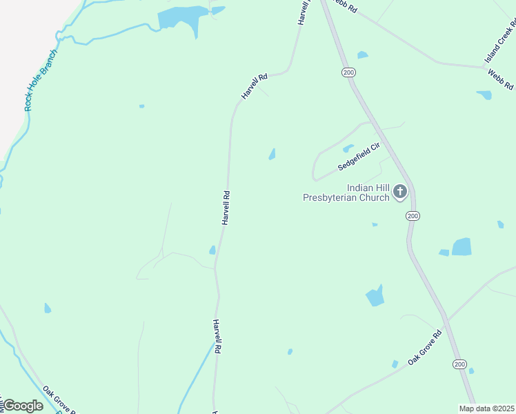 map of restaurants, bars, coffee shops, grocery stores, and more near 8358 Harvell Road in Stanfield