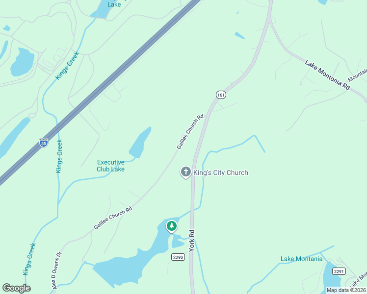 map of restaurants, bars, coffee shops, grocery stores, and more near 123 State Road 2289 in Kings Mountain