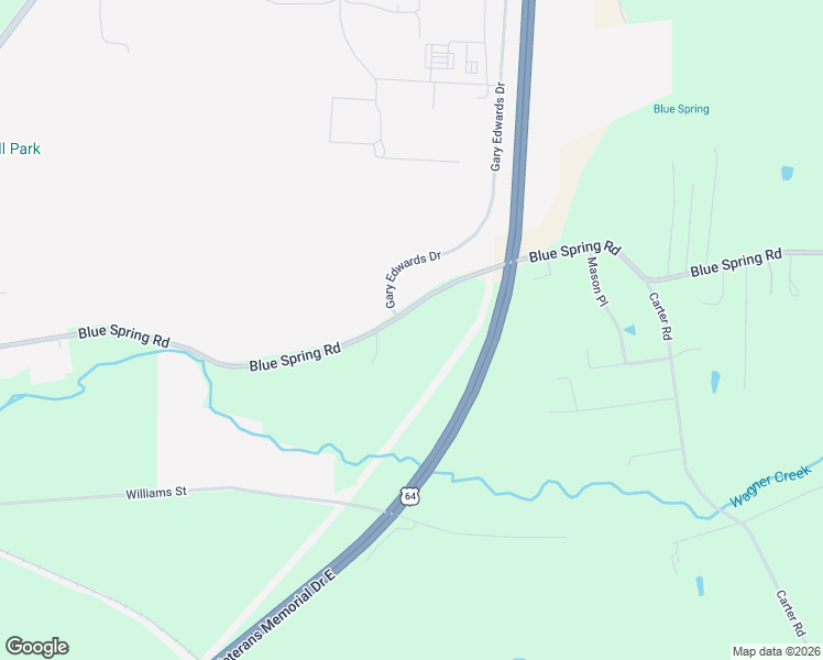 map of restaurants, bars, coffee shops, grocery stores, and more near 1434 Blue Spring Road in Decherd