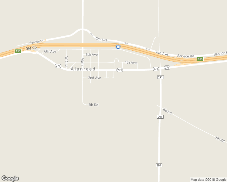 map of restaurants, bars, coffee shops, grocery stores, and more near in Alanreed