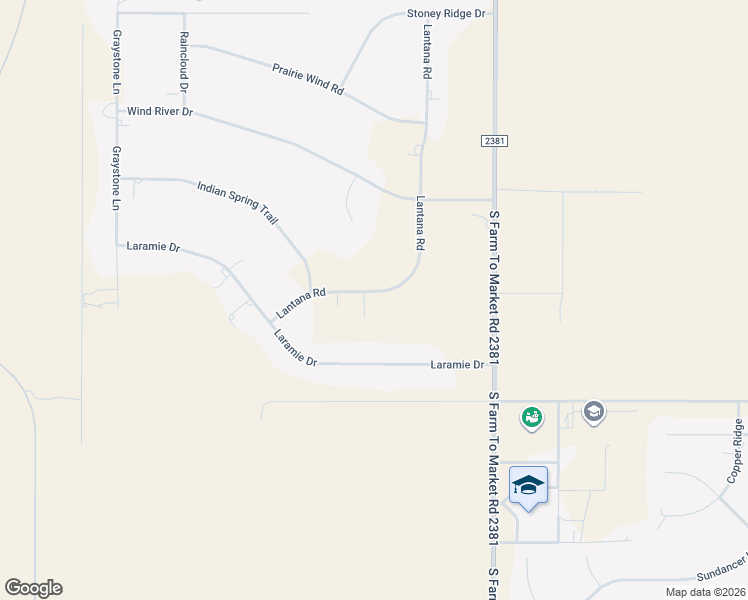 map of restaurants, bars, coffee shops, grocery stores, and more near 551 Lantana in Amarillo