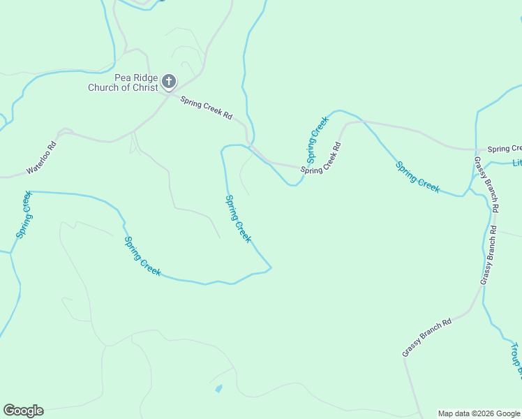 map of restaurants, bars, coffee shops, grocery stores, and more near 323 Spring Creek Road in Westpoint