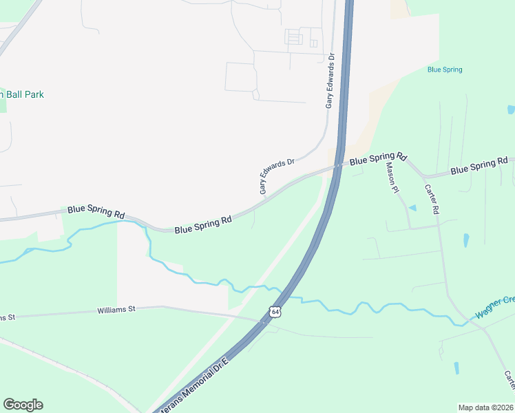 map of restaurants, bars, coffee shops, grocery stores, and more near 1434 Blue Spring Road in Decherd