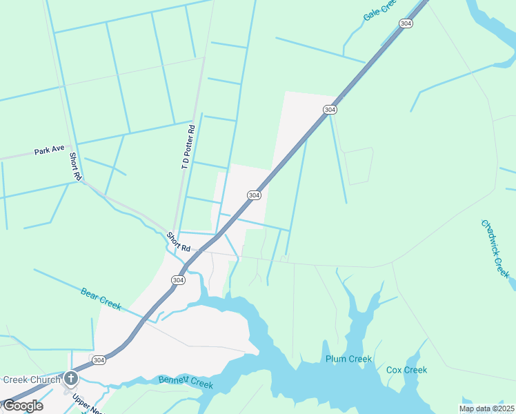map of restaurants, bars, coffee shops, grocery stores, and more near in Bayboro
