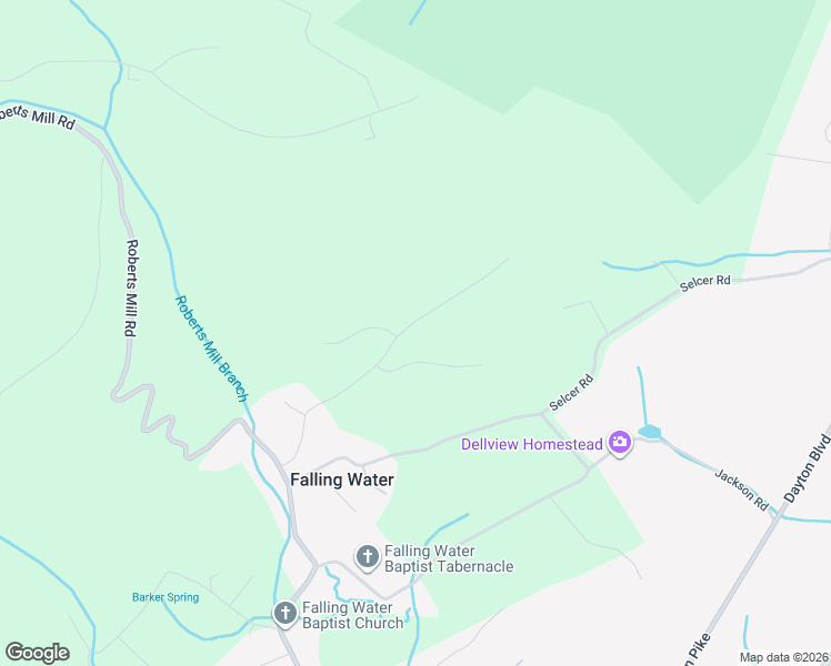 map of restaurants, bars, coffee shops, grocery stores, and more near 7783 Rocky Ledge Road in Hamilton County