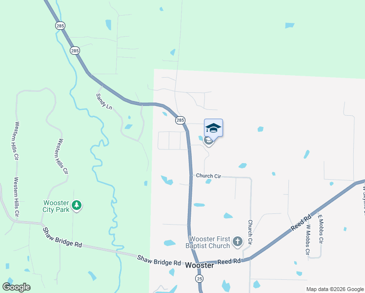 map of restaurants, bars, coffee shops, grocery stores, and more near 63 Robinson Road in Greenbrier
