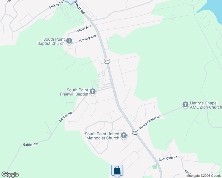 map of restaurants, bars, coffee shops, grocery stores, and more near 1321 South Point Road in Belmont