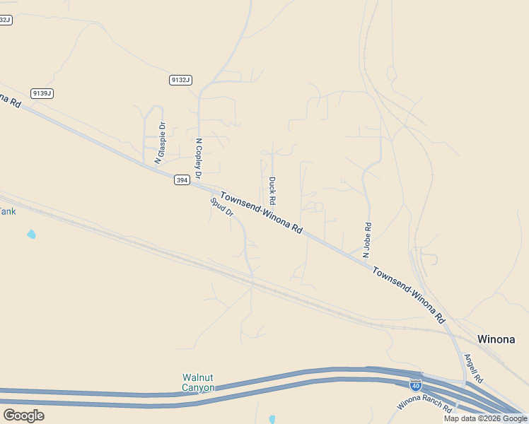 map of restaurants, bars, coffee shops, grocery stores, and more near 12851 Townsend Winona Rd in Flagstaff