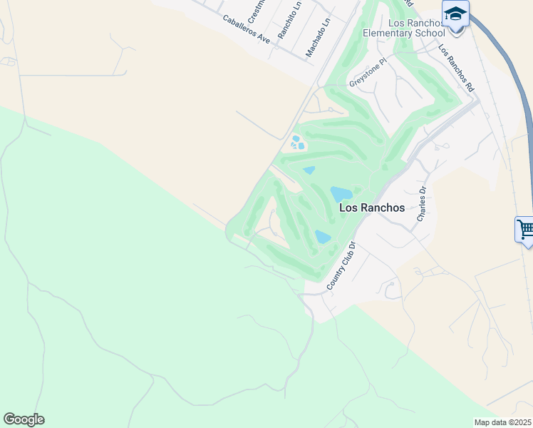 map of restaurants, bars, coffee shops, grocery stores, and more near 5827 Brookline Place in San Luis Obispo