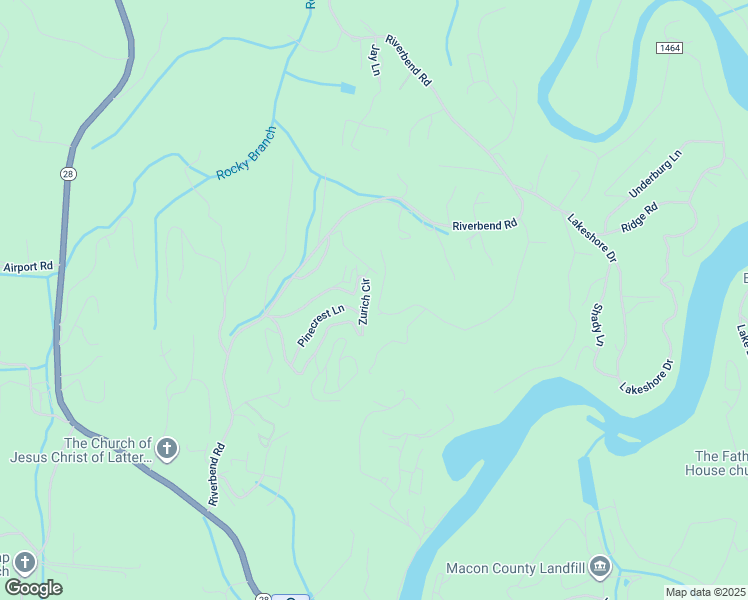 map of restaurants, bars, coffee shops, grocery stores, and more near 515 Zurich Circle in Franklin