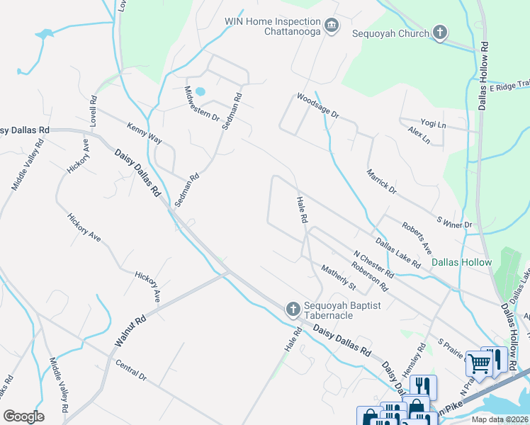 map of restaurants, bars, coffee shops, grocery stores, and more near 903 Masterson Avenue in Hamilton County