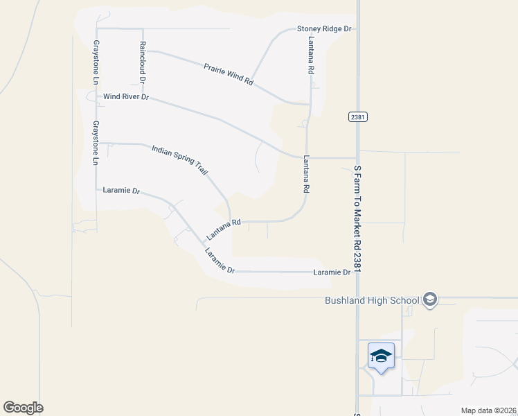 map of restaurants, bars, coffee shops, grocery stores, and more near 499 Lantana in Potter