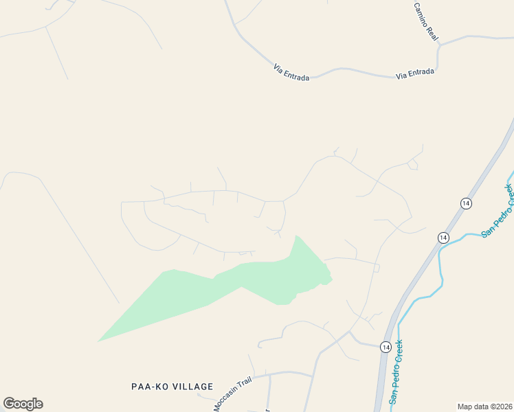 map of restaurants, bars, coffee shops, grocery stores, and more near 71 Raindance Road in Sandia Park