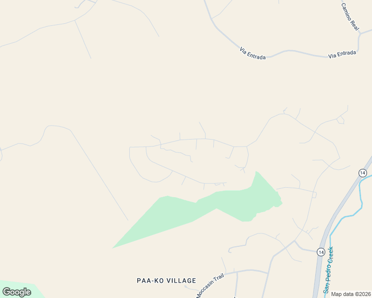 map of restaurants, bars, coffee shops, grocery stores, and more near 95 Raindance Road in Sandia Park