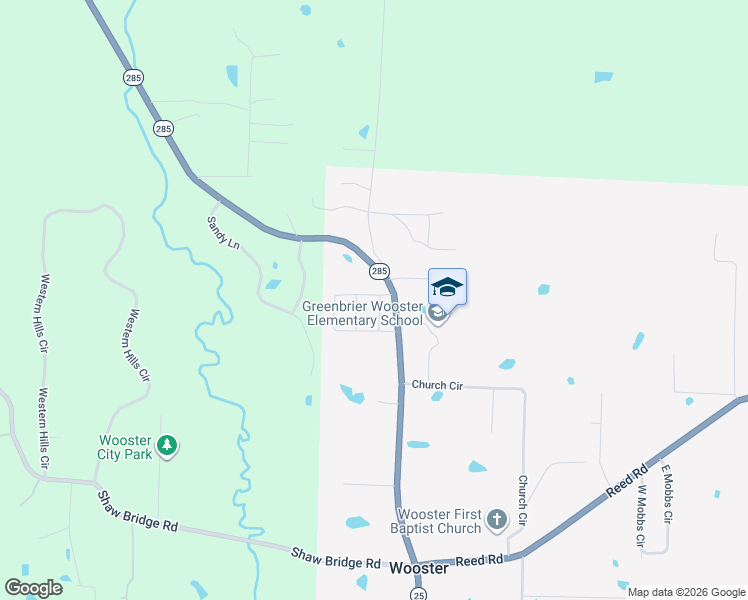 map of restaurants, bars, coffee shops, grocery stores, and more near 63 Robinson Road in Greenbrier