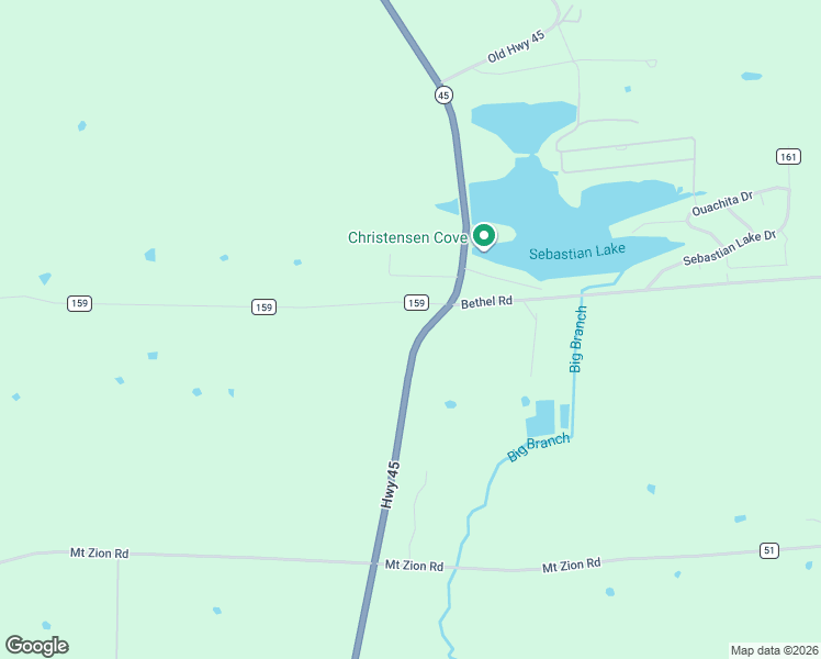 map of restaurants, bars, coffee shops, grocery stores, and more near 18001-18015 State Highway 45 in Hackett