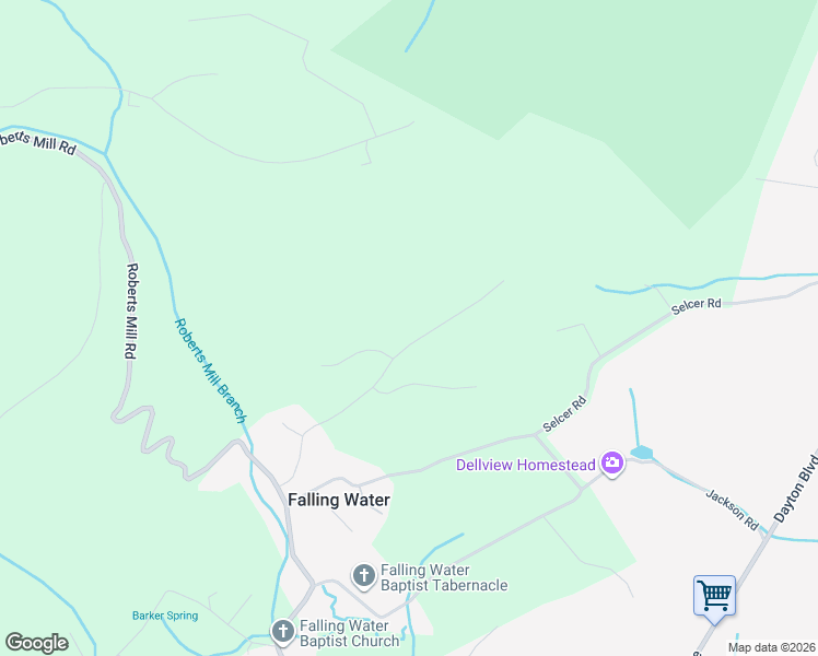 map of restaurants, bars, coffee shops, grocery stores, and more near 7783 Rocky Ledge Road in Hamilton County