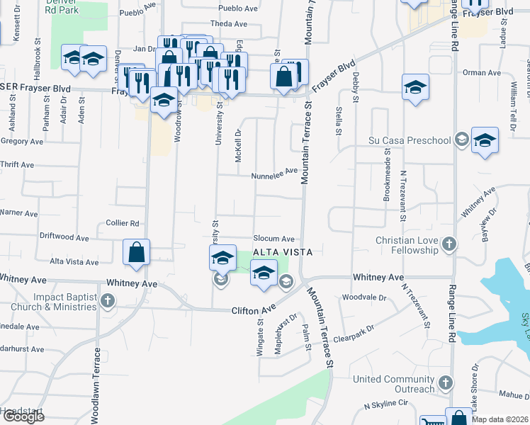 map of restaurants, bars, coffee shops, grocery stores, and more near 2313 Willow Wood Avenue in Memphis