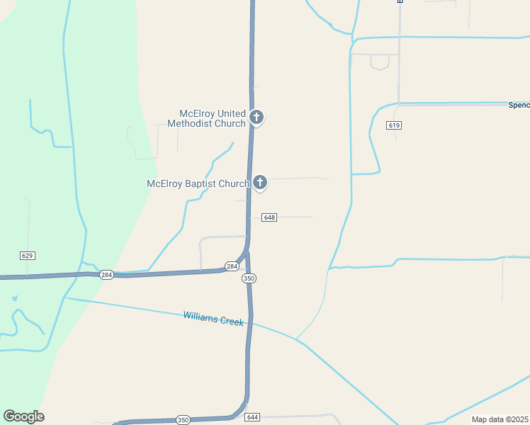 map of restaurants, bars, coffee shops, grocery stores, and more near 13 County Road 648 in Wynne