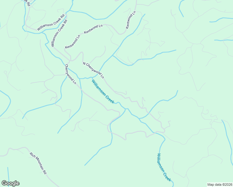 map of restaurants, bars, coffee shops, grocery stores, and more near North Cherrywood Lane in Transylvania County
