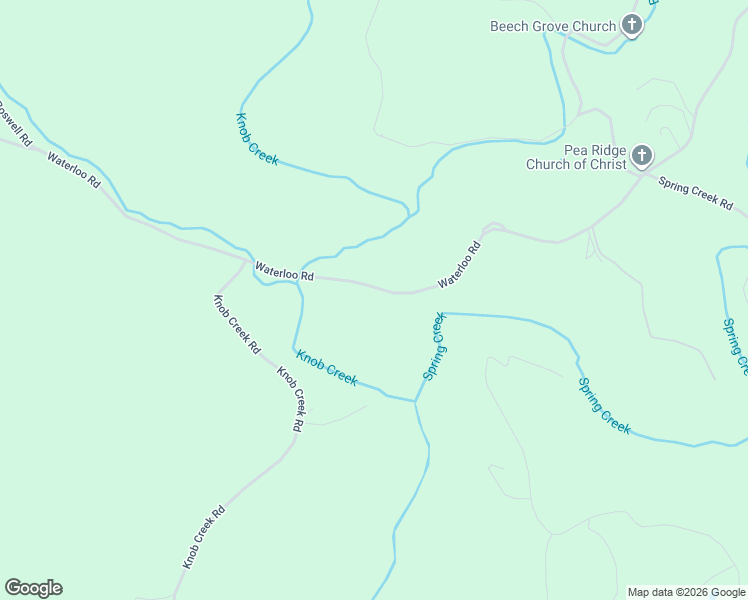 map of restaurants, bars, coffee shops, grocery stores, and more near 519 Waterloo Road in Westpoint