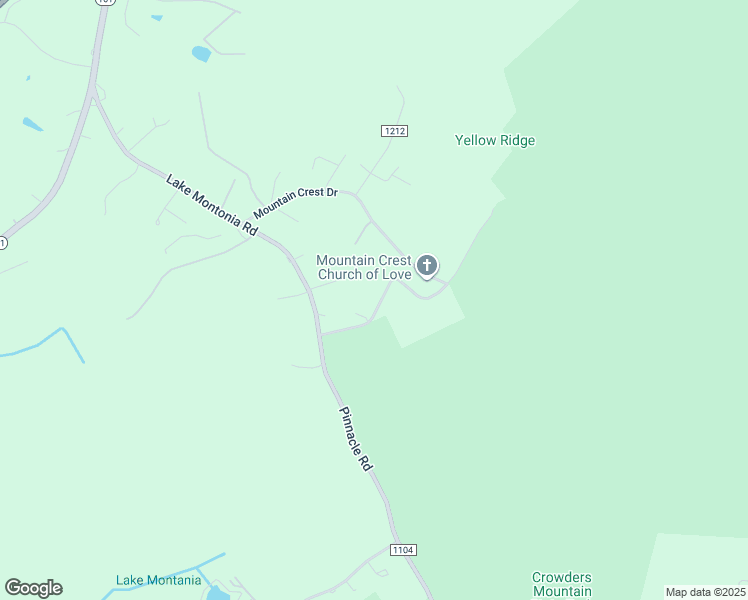 map of restaurants, bars, coffee shops, grocery stores, and more near 1071 Mountain Crest Drive in Kings Mountain