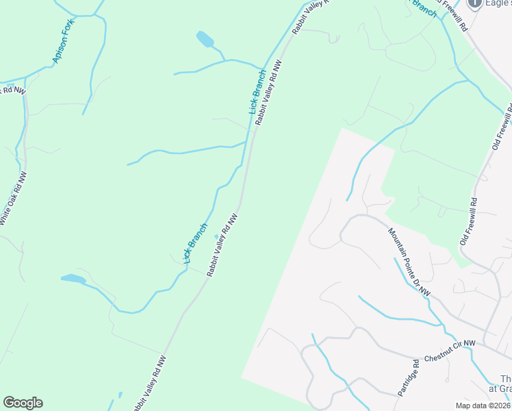 map of restaurants, bars, coffee shops, grocery stores, and more near 806 Rabbit Valley Rd in Cleveland
